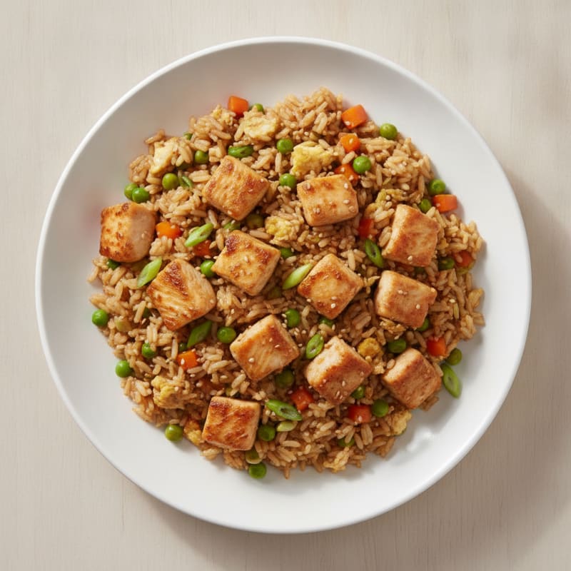 Chicken and Vegetable Fried Rice