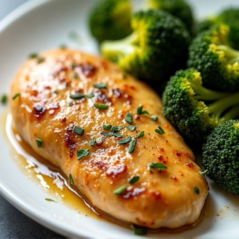 Sheet Pan Lemon Garlic Chicken and Roasted Broccoli