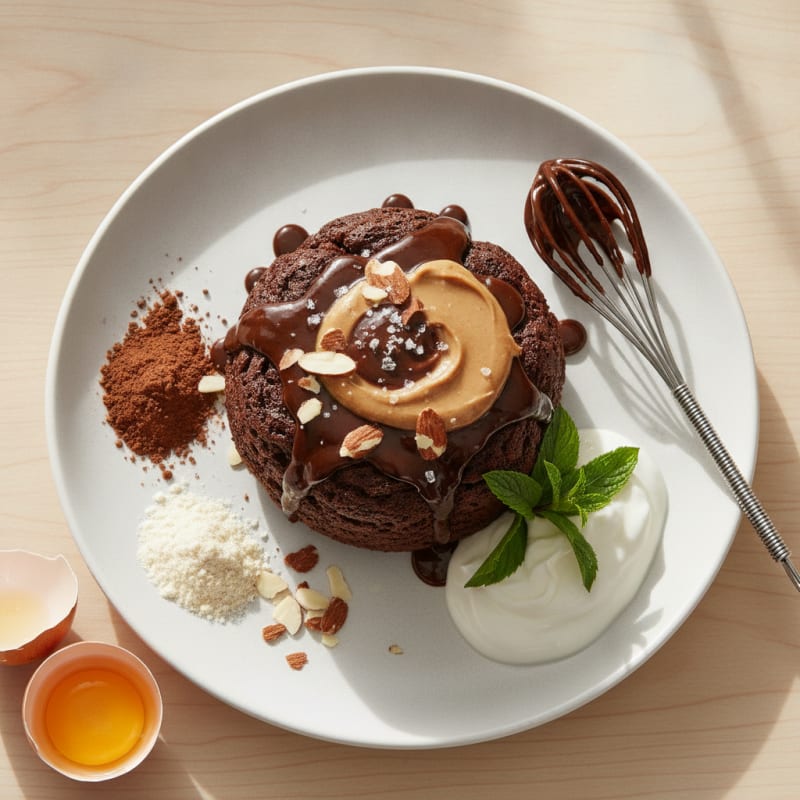 Chocolate Protein Mug Cake