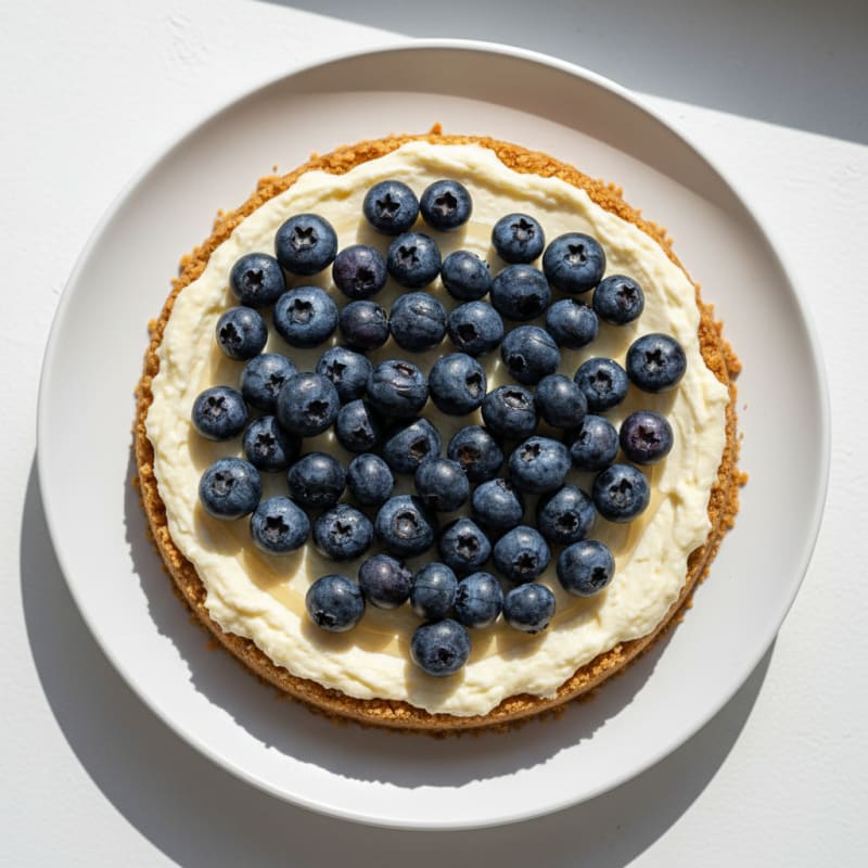 Creamy Greek Yogurt Protein Cheesecake