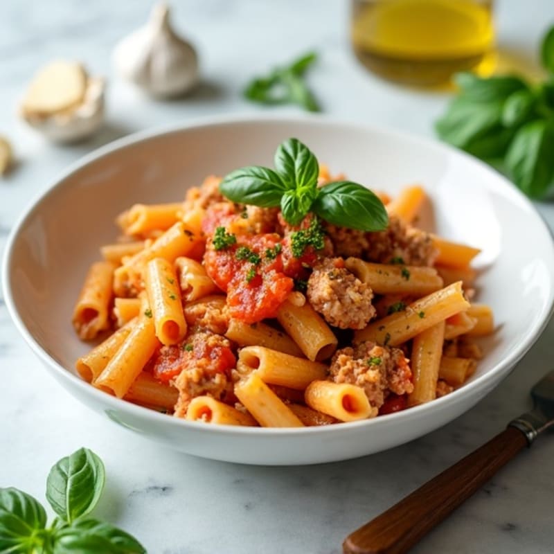 Protein-Packed Turkey Ziti with Fresh Herbs