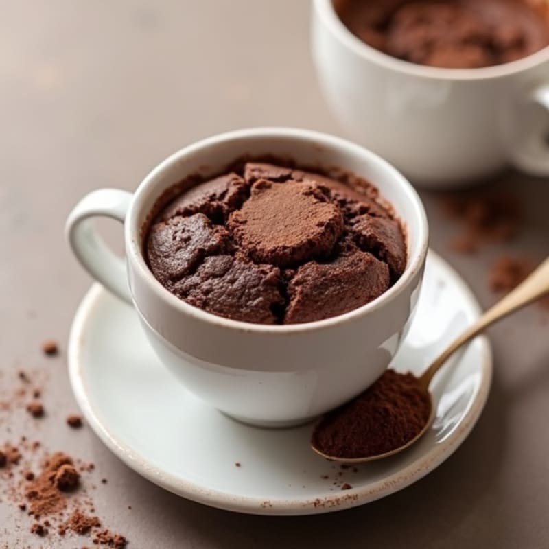 High-Protein Chocolate Fudge Mug Cake