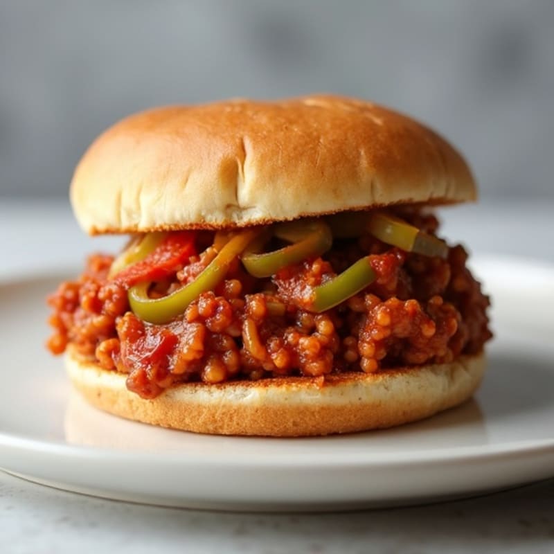 Hearty Saucy Lean Ground Turkey Sloppy Joes