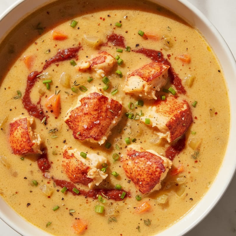 Buttery Lobster Bisque