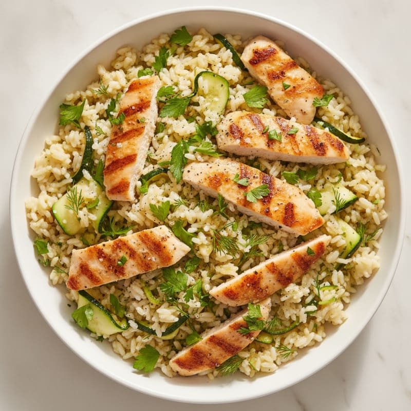Chicken and Herb Rice Bowl