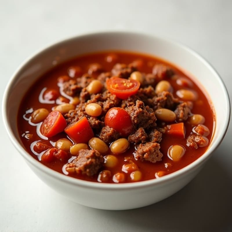 Hearty Lean Beef & Bean Chili