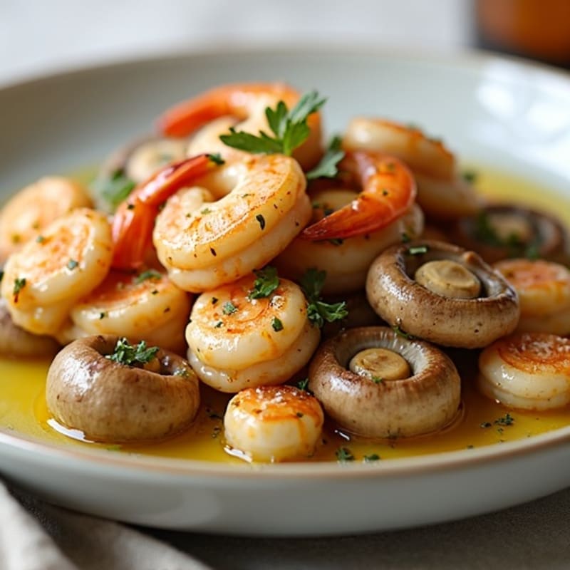 Roasted Mushrooms with Garlic Butter