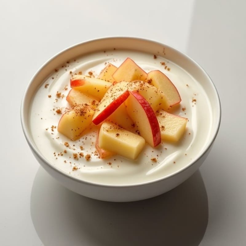 Creamy Protein Apple Yogurt Bowl