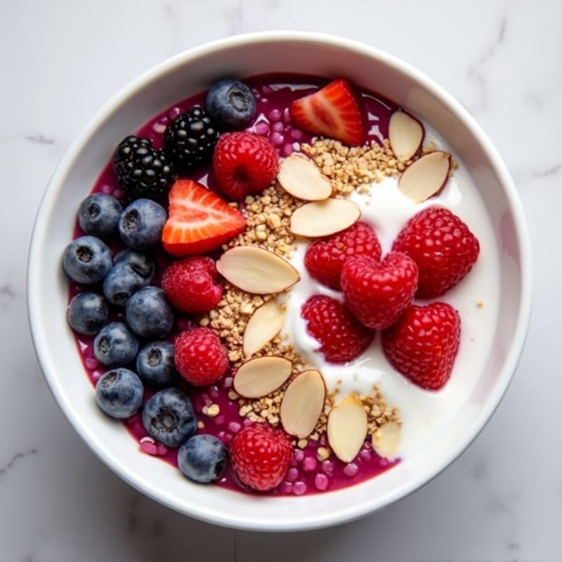 Protein-Packed Berry Yogurt Power Bowl