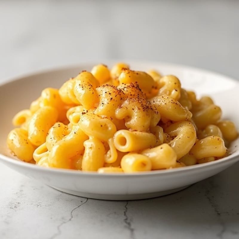 Creamy Baked Cauliflower Mac & Cheese