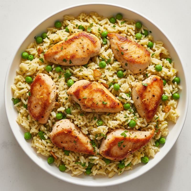 Zesty Lemon Herb Rice Pilaf