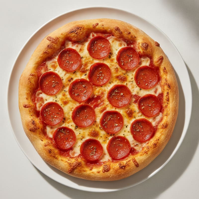 Stuffed Crust Pepperoni Pizza