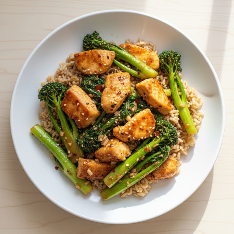 Chicken Chinese Broccoli Stir-Fry