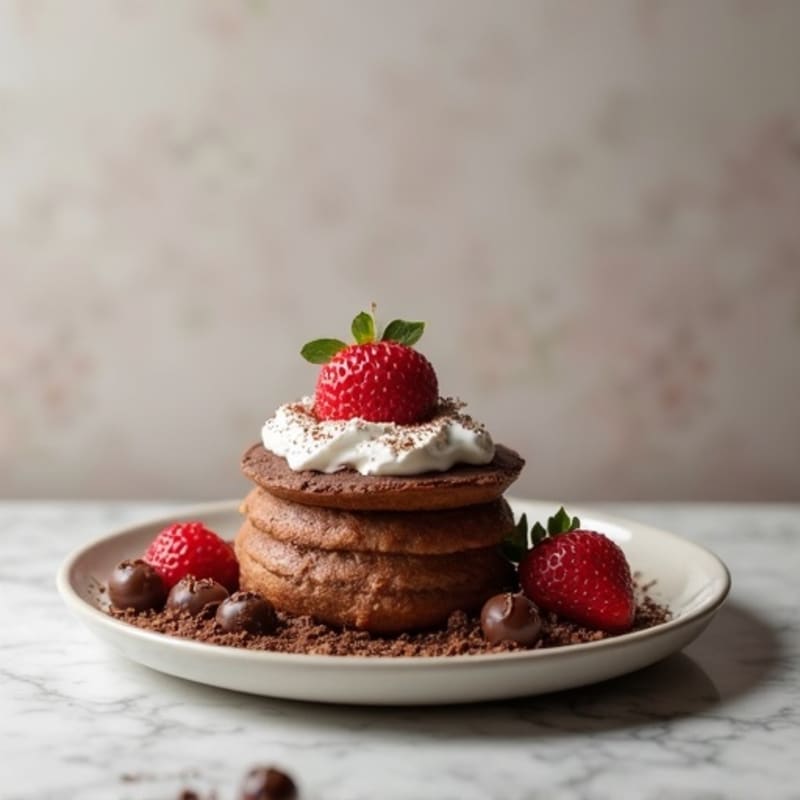 Dark Chocolate Protein Soufflé