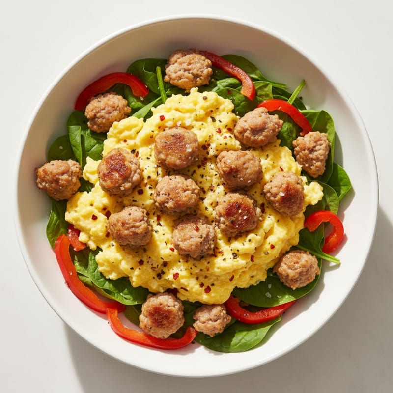 Savory Sausage and Egg Breakfast Bowl