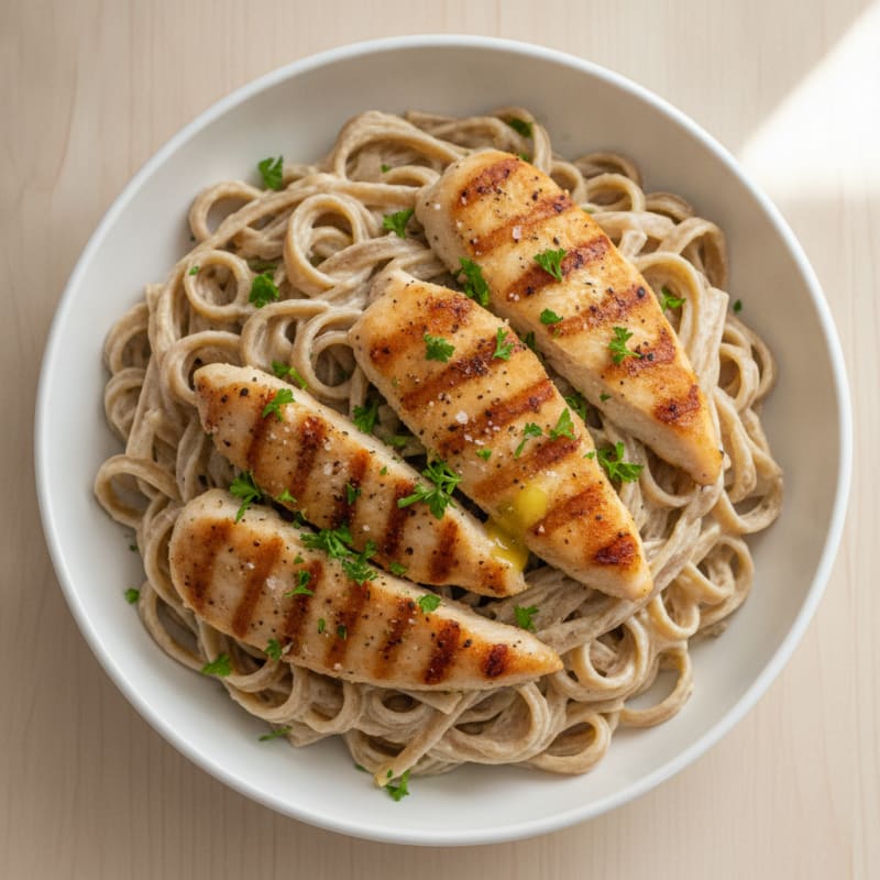 Chicken Alfredo Fettuccine