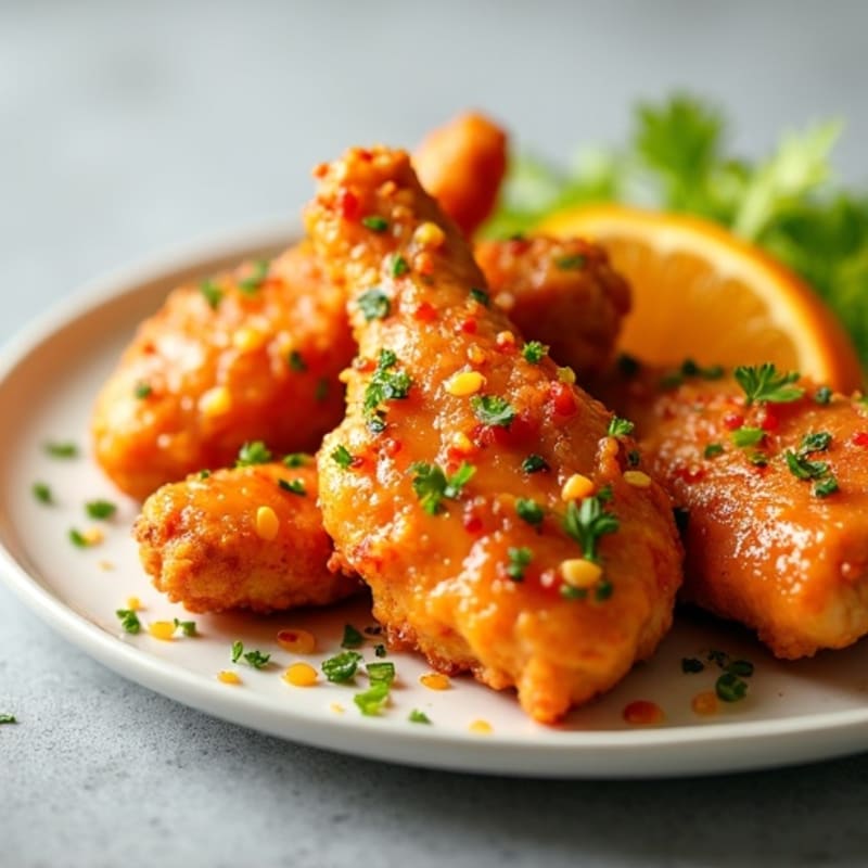 Crispy Air Fryer Orange Chicken