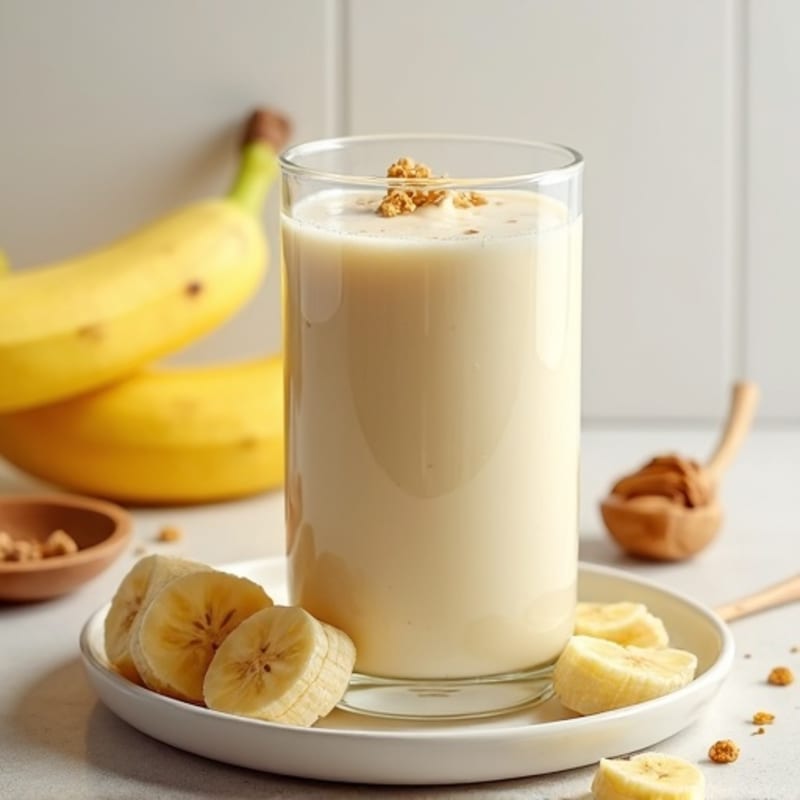 Creamy Banana Honey Soothing Smoothie