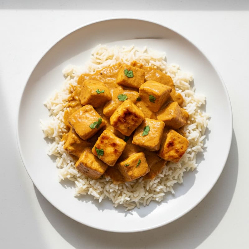 Spiced Butter Chicken with Basmati Rice
