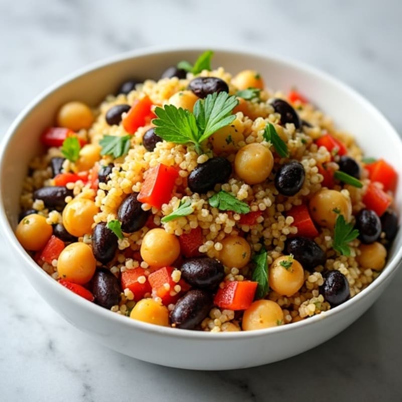 Zesty Quinoa and Black Bean Salad