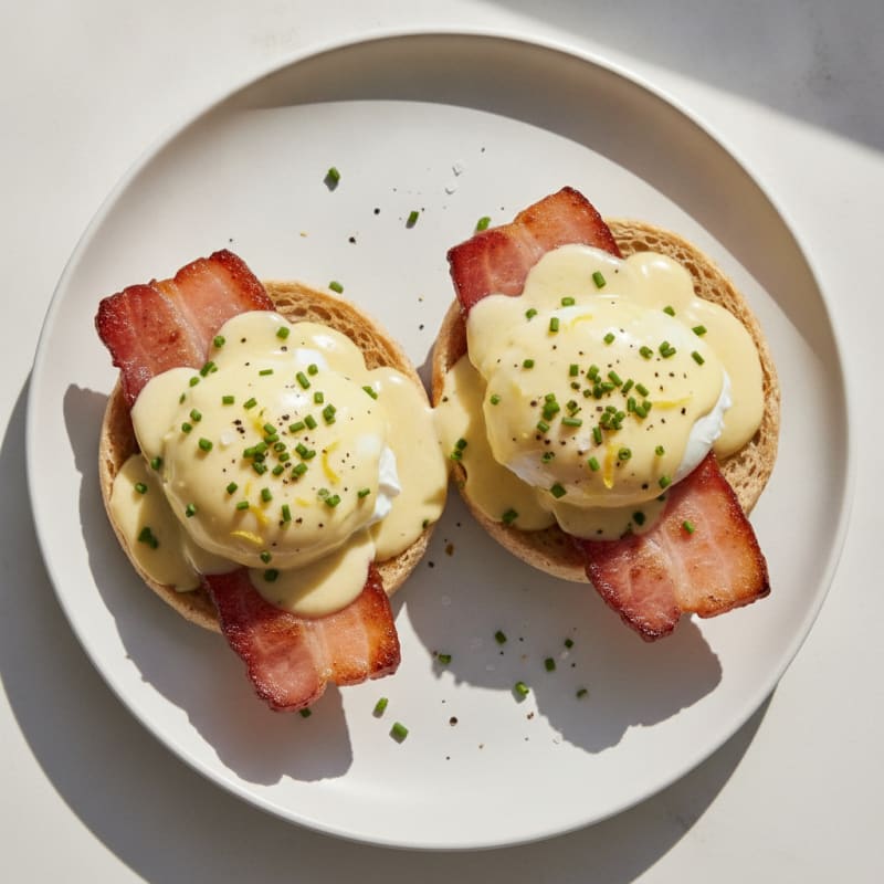 Classic Eggs Benedict with Hollandaise