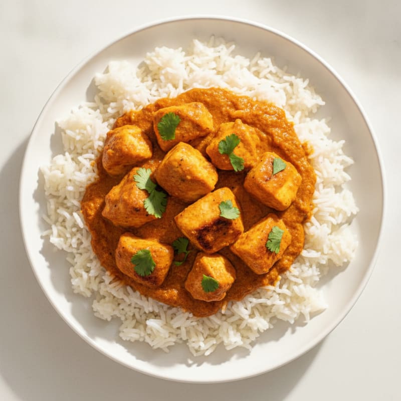Chicken Tikka Masala with Basmati Rice