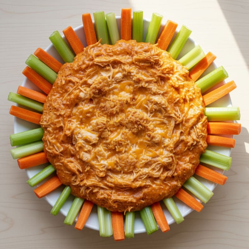 High-Protein Buffalo Chicken Dip