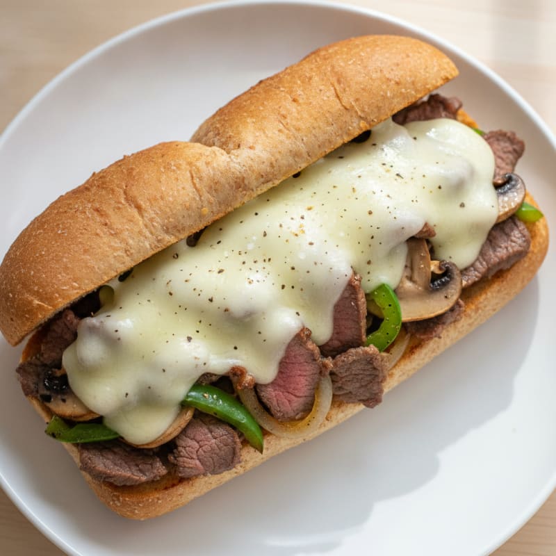 Philly Cheesesteak Sandwich