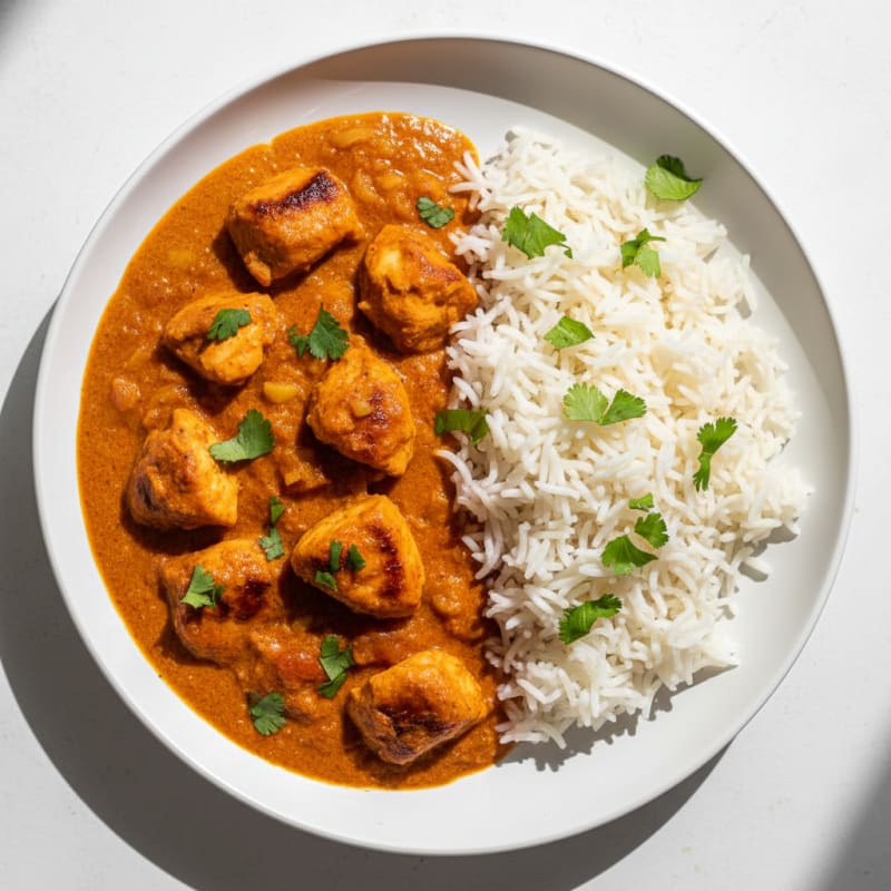 Chicken Tikka Masala with Basmati Rice