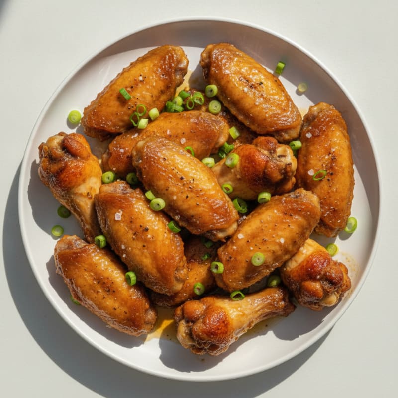 Honey-Garlic Glazed Chicken Wings