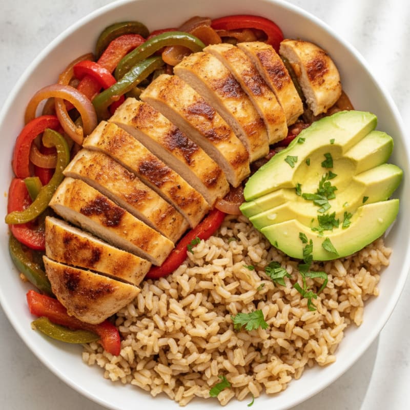 Chicken Fajita Fiesta Bowl