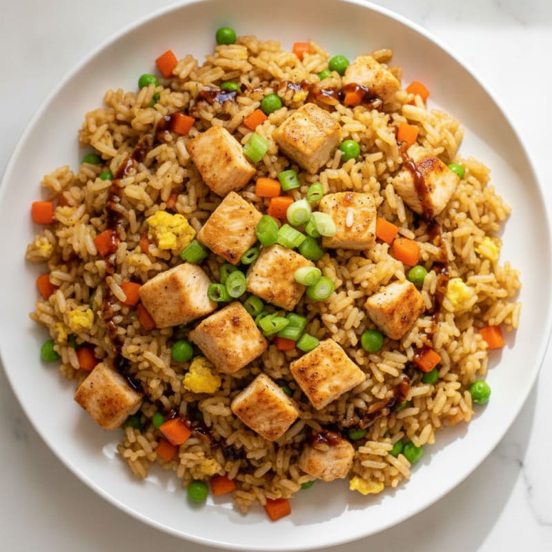 Chicken and Vegetable Fried Rice