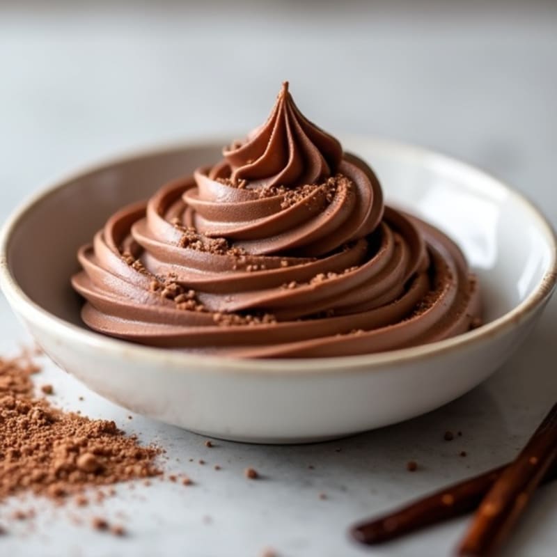 High-Protein Chocolate Greek Yogurt Mousse