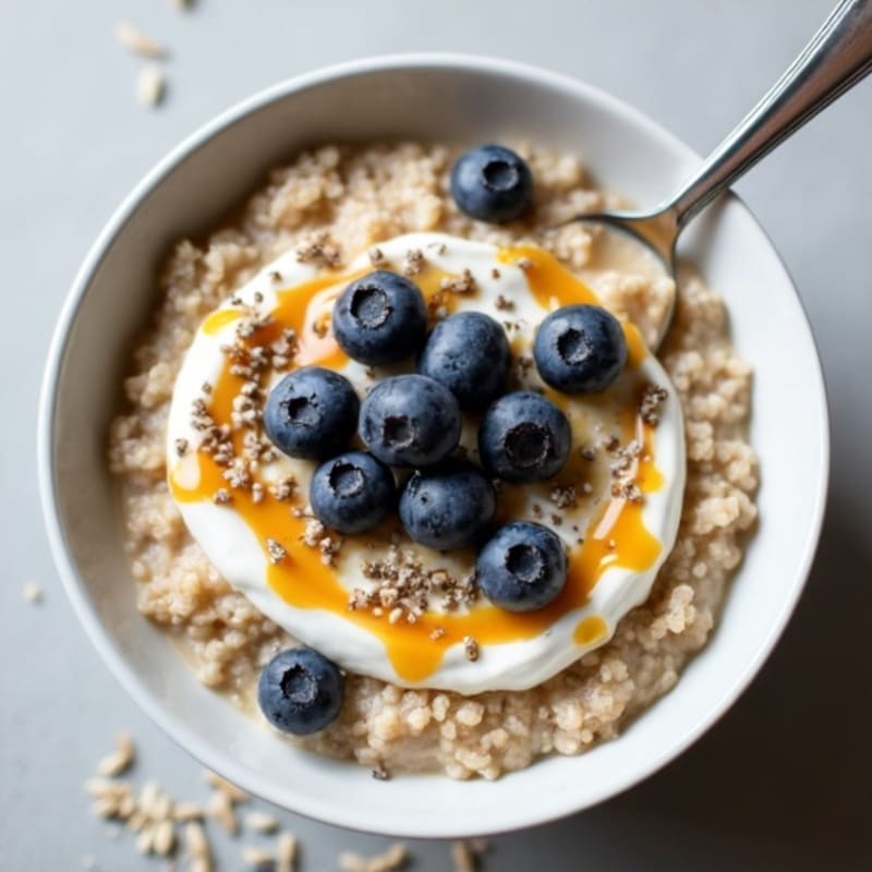 Healthy Creamy Steel Cut Oats