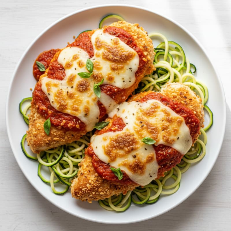 Baked Chicken Parmesan with Marinara
