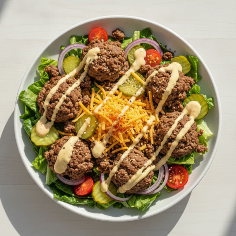 Big Mac Protein Bowl