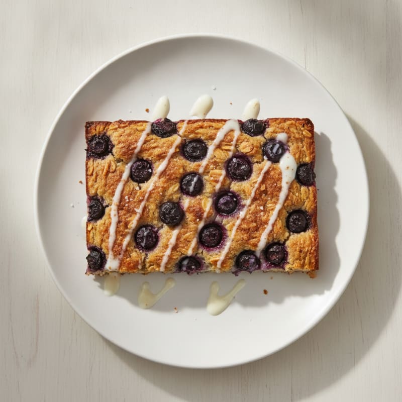 Sheet Pan Protein Pancakes with Berries