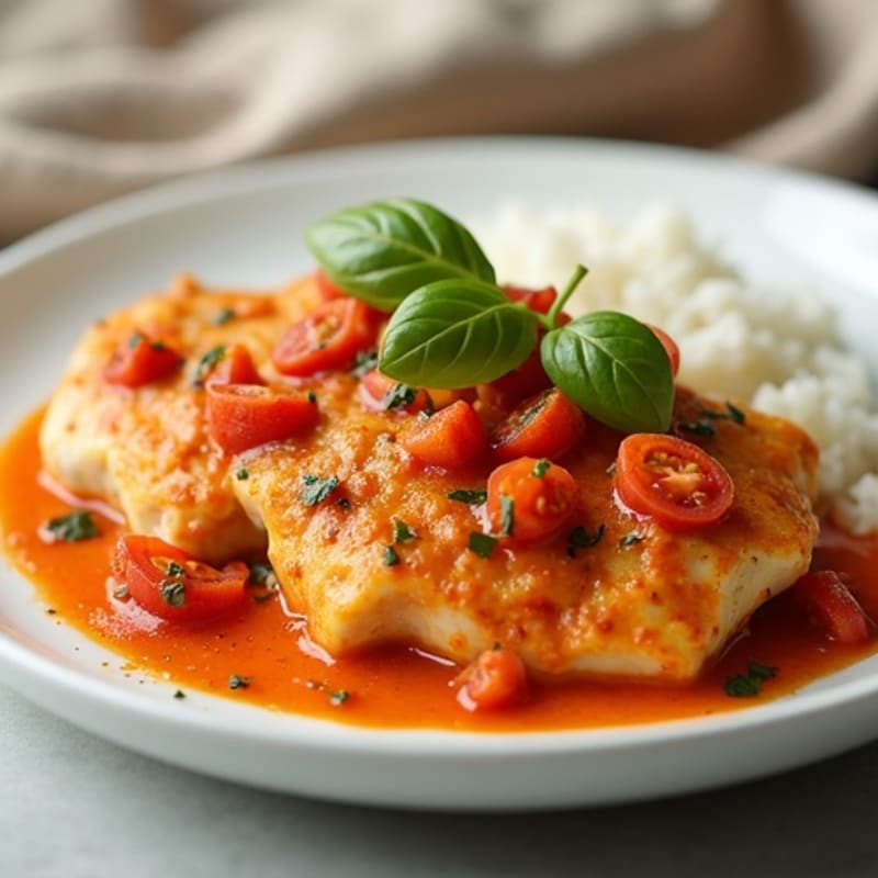 Chicken with Creamy Tomato and Warming Spices
