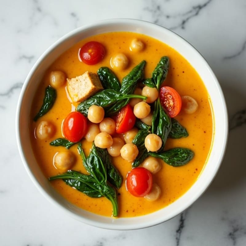 Creamy Coconut Curry Chickpea Stew