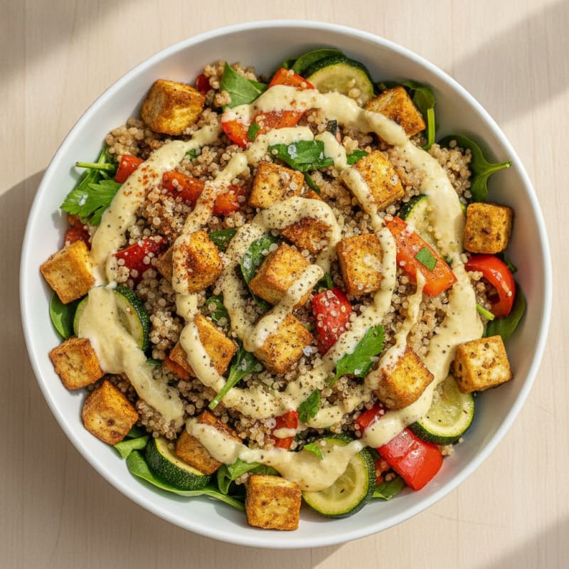 Roasted Vegetable and Quinoa Salad