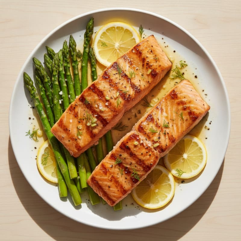 Lemon Herb Grilled Salmon