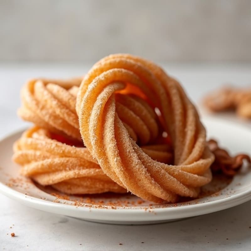 Baked Cinnamon-Almond Protein Churros