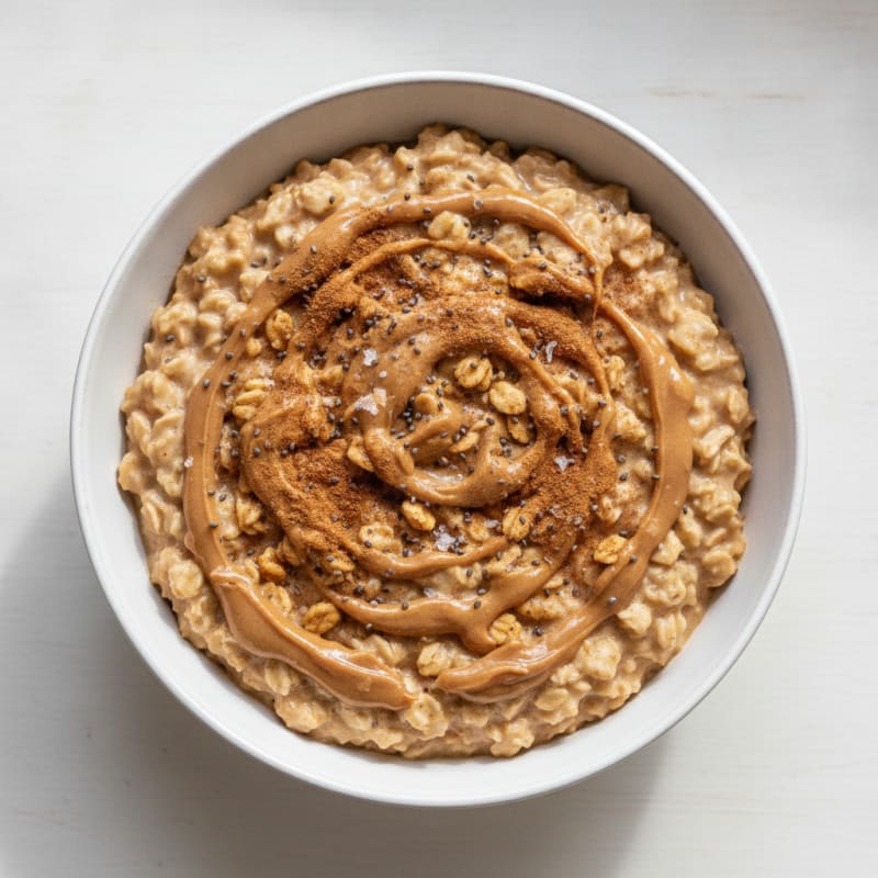 Peanut Butter Protein Overnight Oats