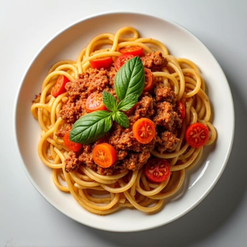 Hearty Whole Wheat Spaghetti with Lean Turkey Bolognese