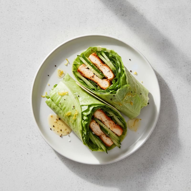 Chicken and Veggie Snack Wrap