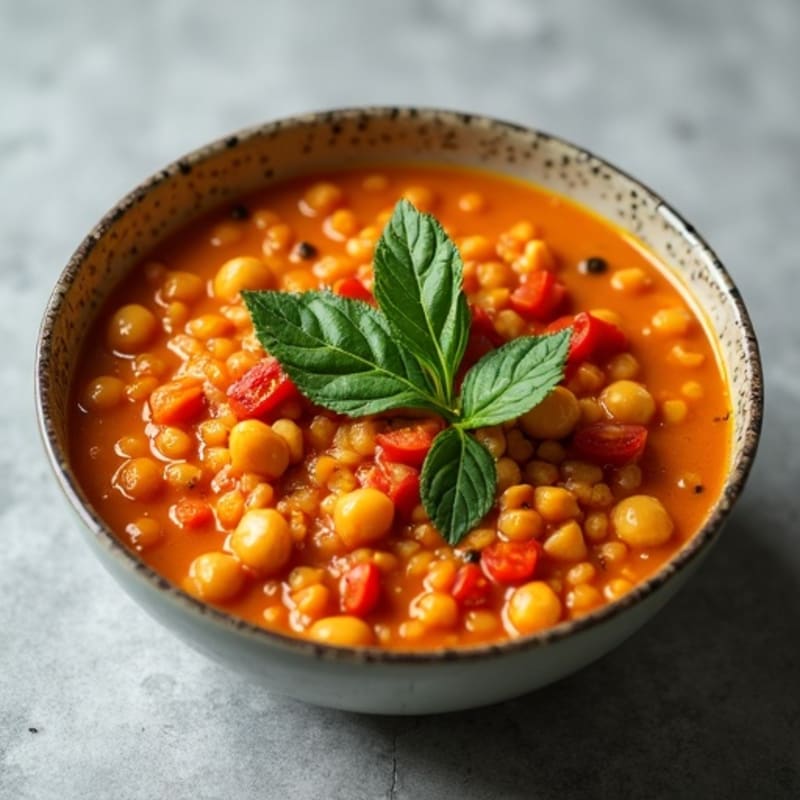 Creamy Spiced Red Lentil Stew