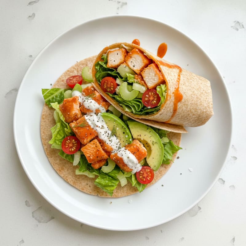 Buffalo Ranch Chicken Wrap