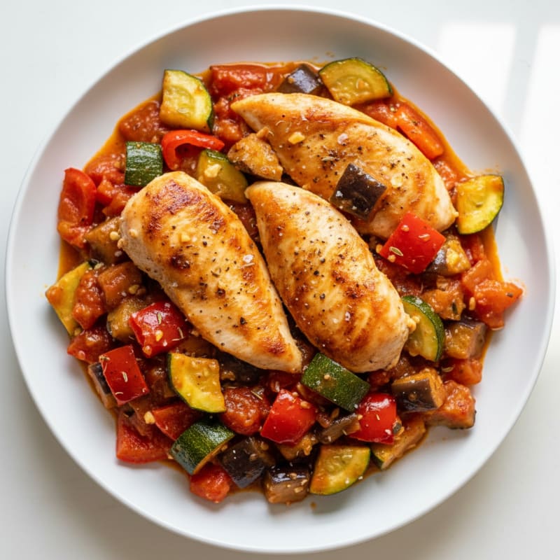 Creamy Roasted Vegetable Ratatouille