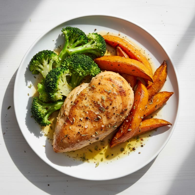 Tender Slow-Cooked Herb Chicken