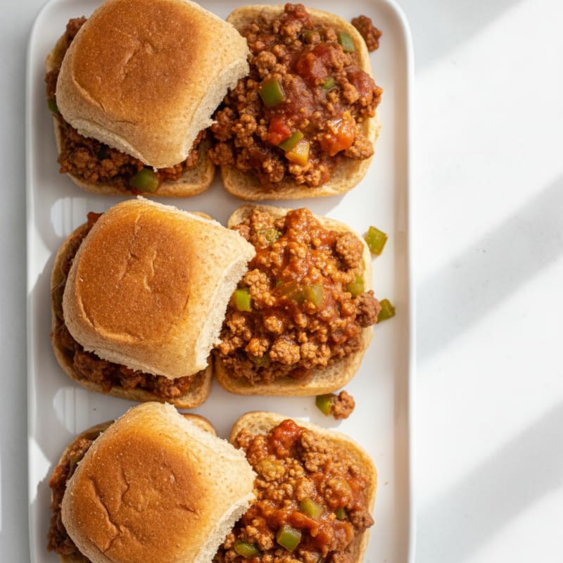Classic Sloppy Joe Beef Sliders